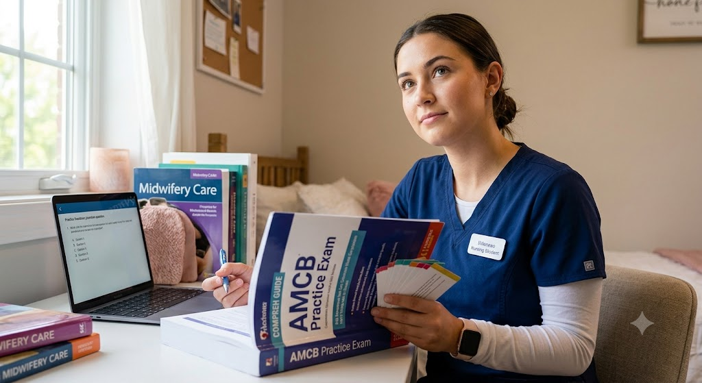 American Midwifery Certification Board (AMCB) Practice Exam Banner