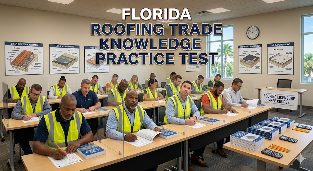Florida Roofing Trade Knowledge Practice Test Banner