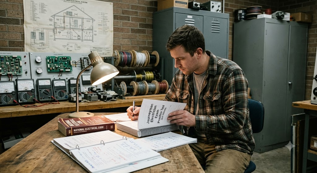 Journeyman Electrician Exam Practice Test OLD Banner
