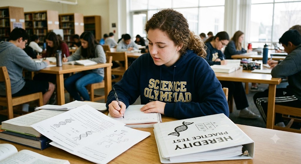 Science Olympiad Heredity Practice Test Banner