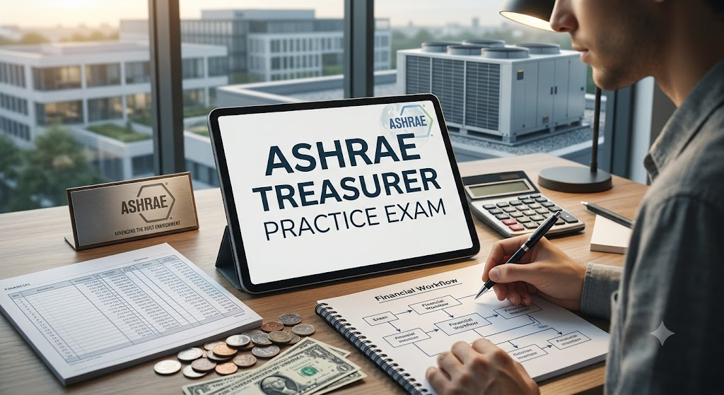 ASHRAE Treasurer Practice Test Banner