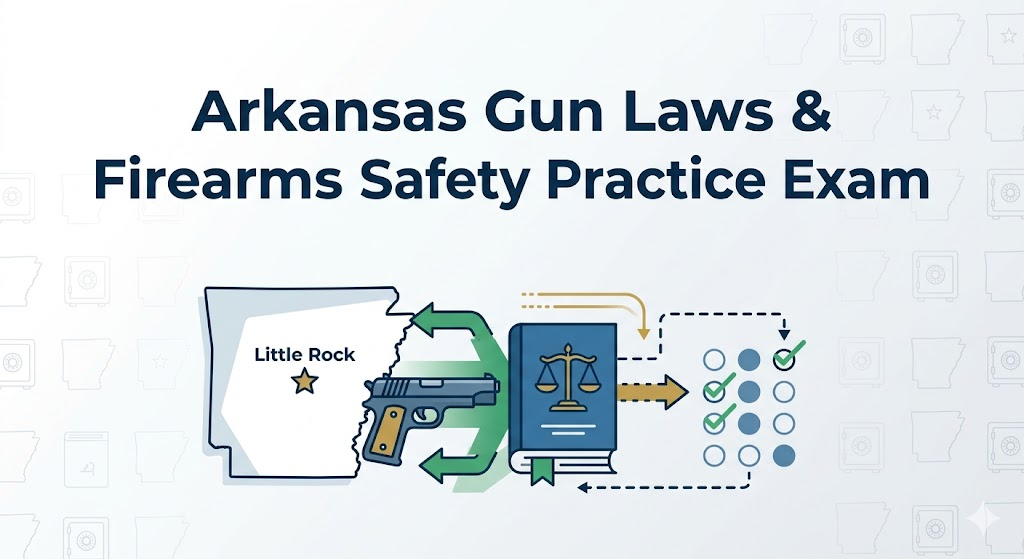 Arkansas Gun Laws & Firearms Safety Practice Exam Banner