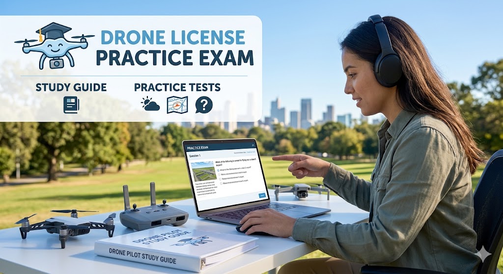 Drone License Practice Test Banner