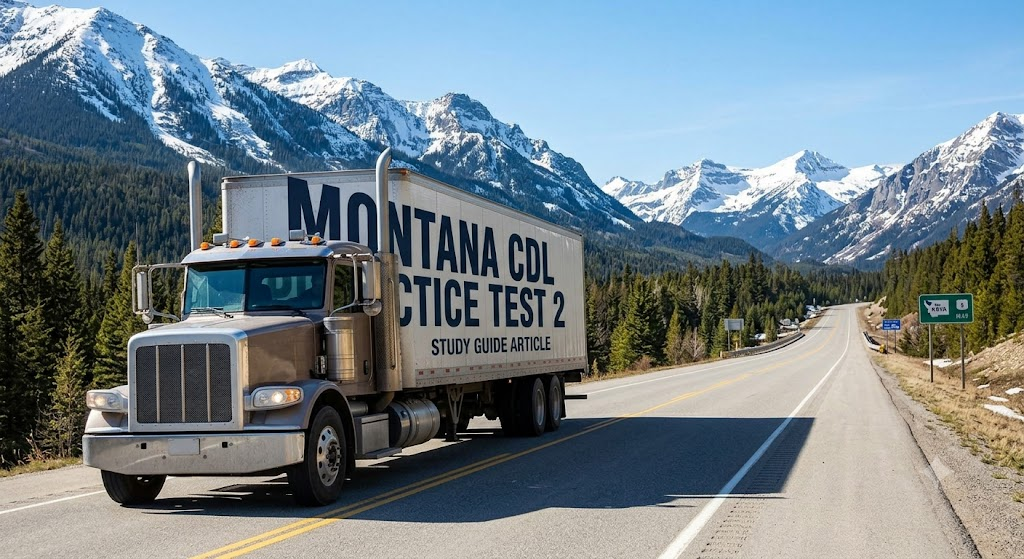 Montana CDL Practice Test 2 Banner