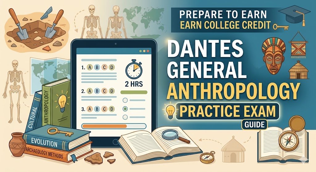 Dantes General Anthropology Practice Exam Banner