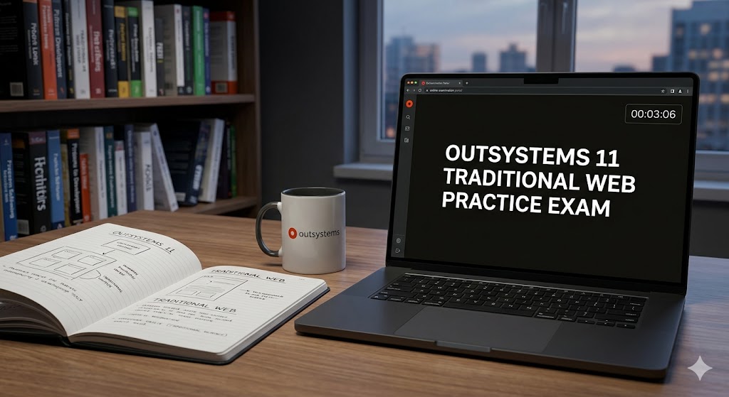 OutSystems 11 Associate Traditional Web Developer Practice Exam Banner