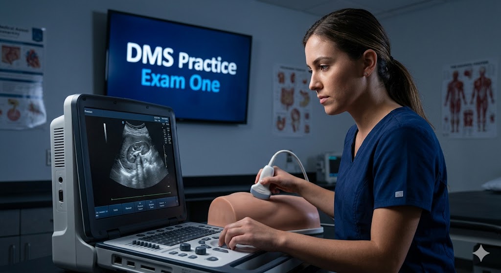 Diagnostic Medical Sonography Program – Exam One: Applied II Practice Banner