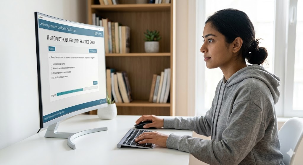 Certiport CyberSecurity Certification Practice Exa Banner
