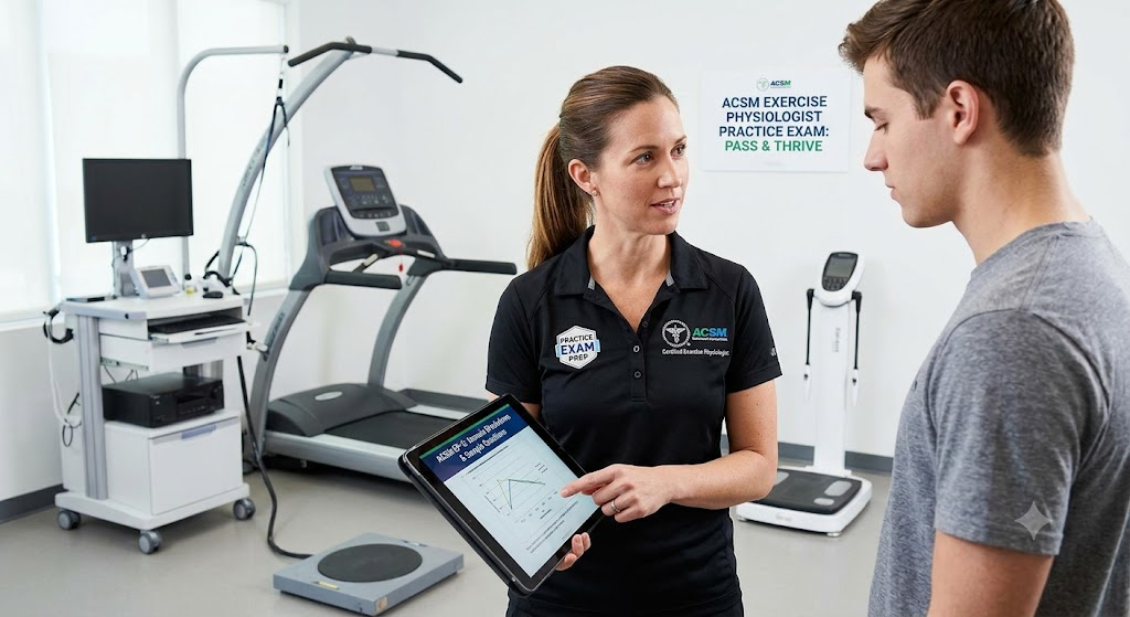 ACSM Certified Exercise Physiologist (EP-C) Practice Exam Banner