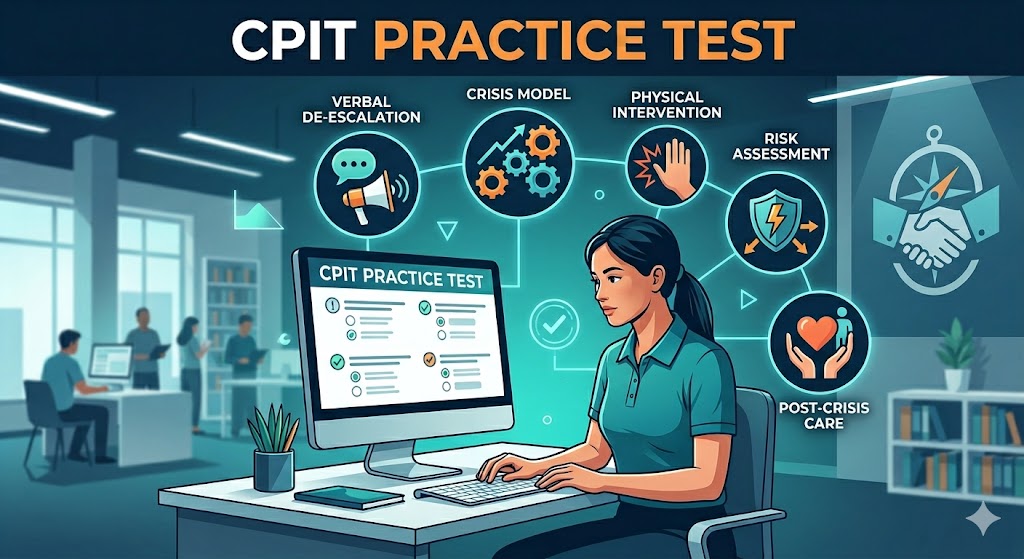Crisis Prevention & Intervention Training (CPIT) Practice Test Banner