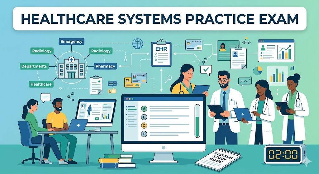 Healthcare Systems Practice Test Banner