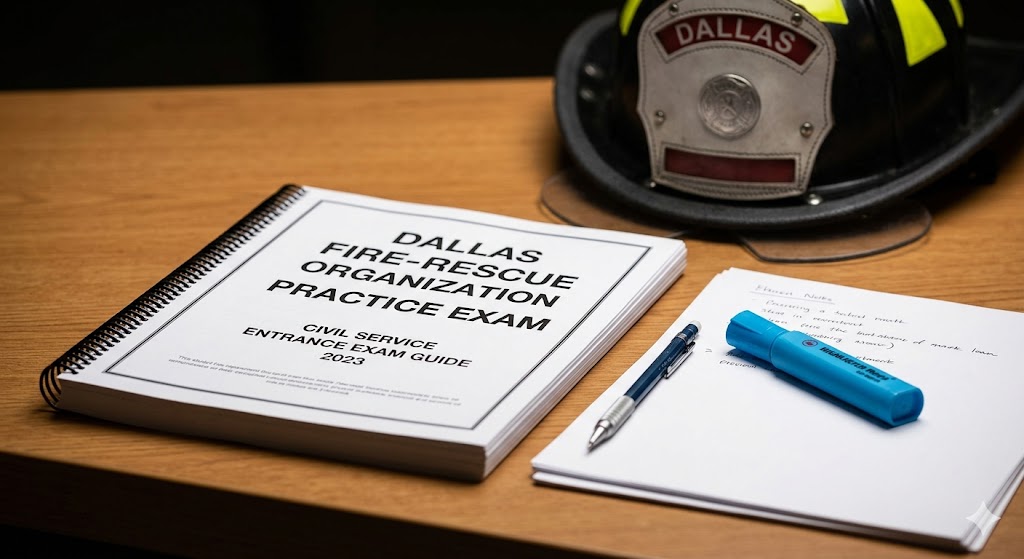 Dallas Fire-Rescue Organization Practice Exam Banner
