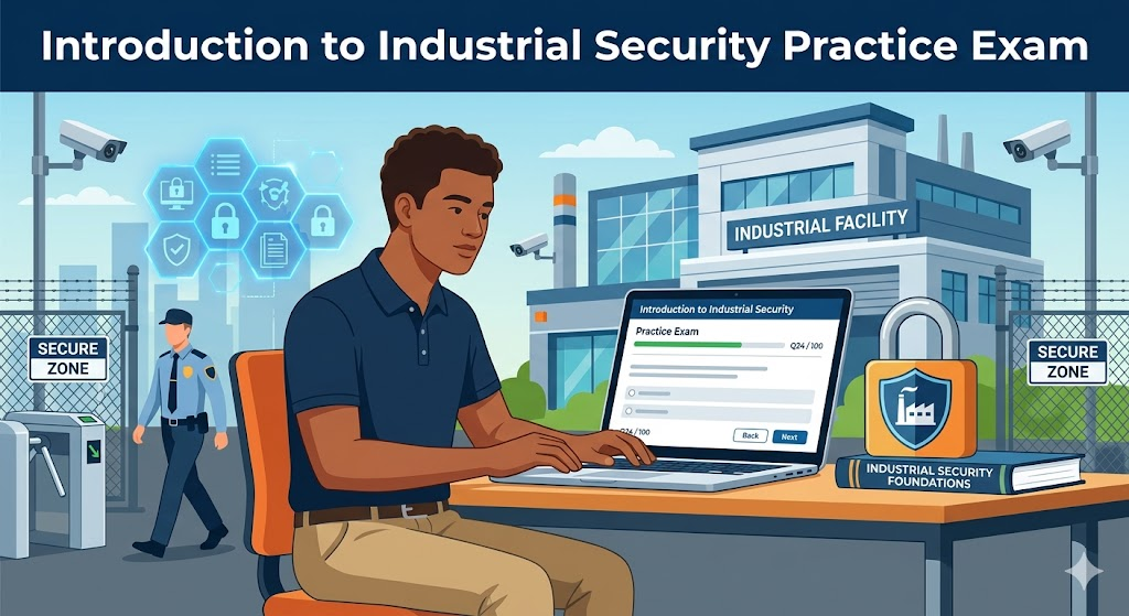 Introduction to Industrial Security Practice Test Banner