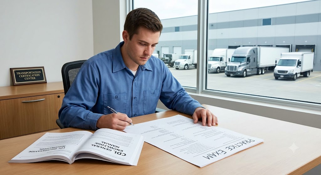 CDL General Knowledge Practice Test & Exam Prep Banner