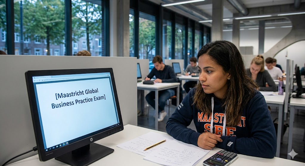 Maastricht Global Business Practice Test Banner