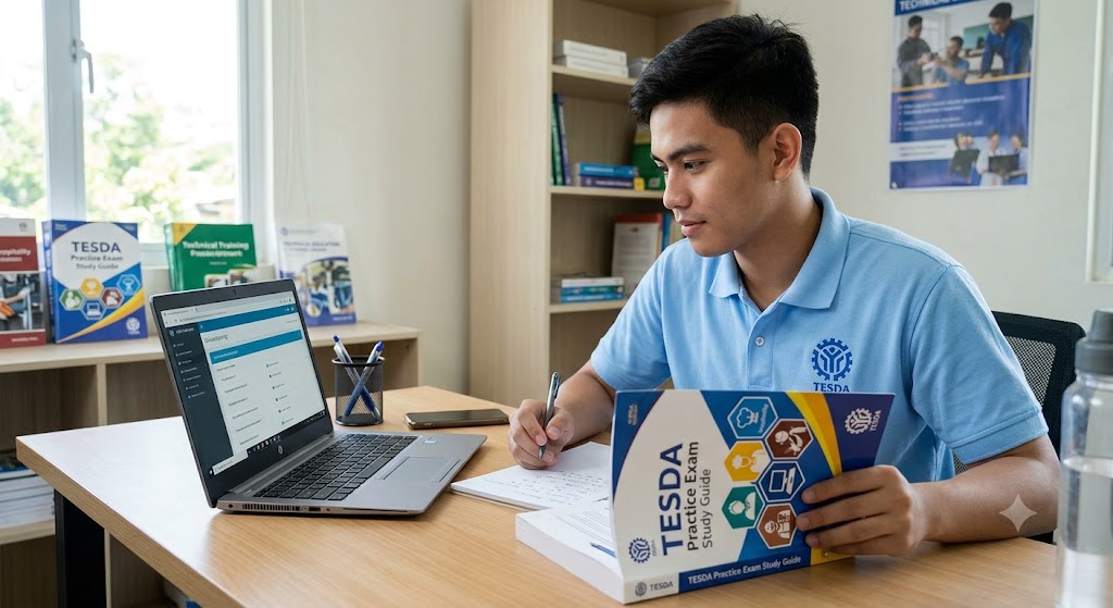TESDA Practice Test & Exam Prep | Philippines Banner