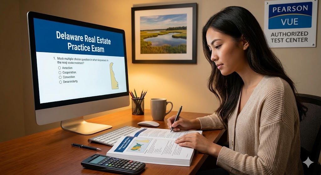Delaware Real Estate Practice Exam Banner