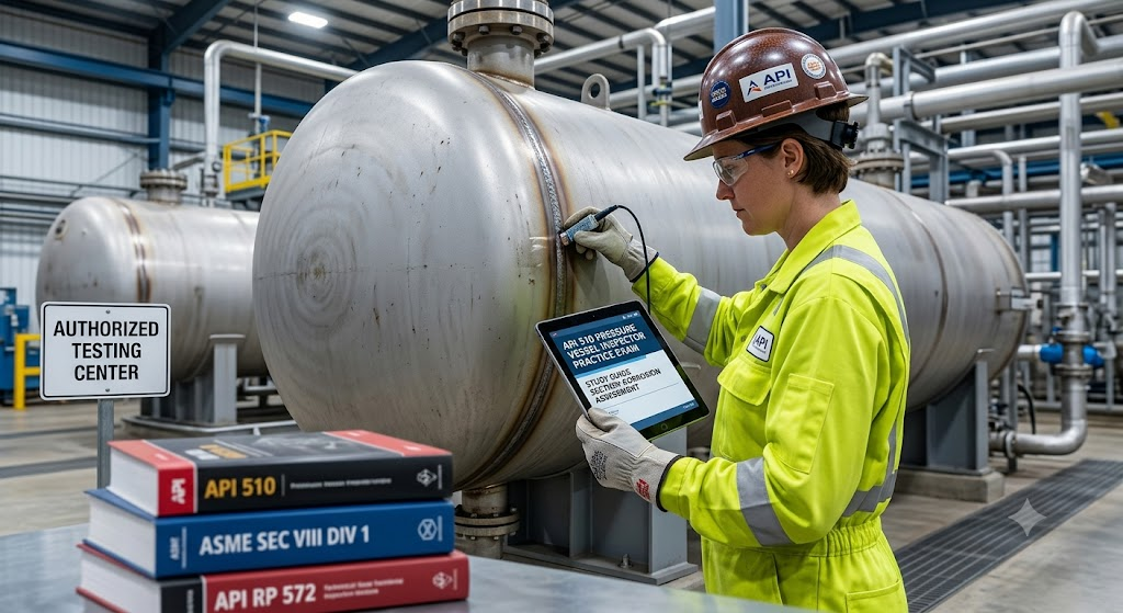 API 510 – Pressure Vessel Inspector Certification Practice Test Banner