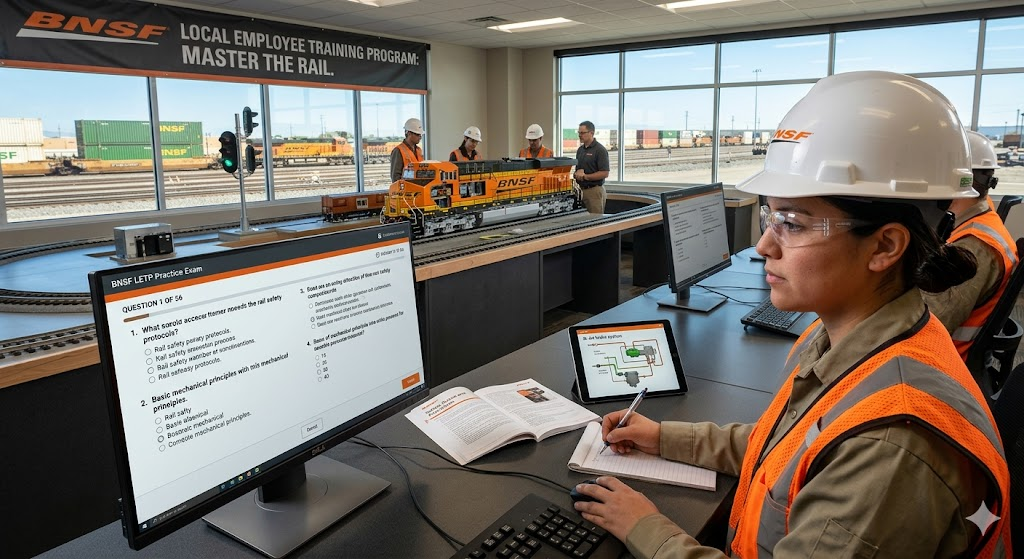 BNSF Local Employee Training Program (LETP) Practice Exam Banner