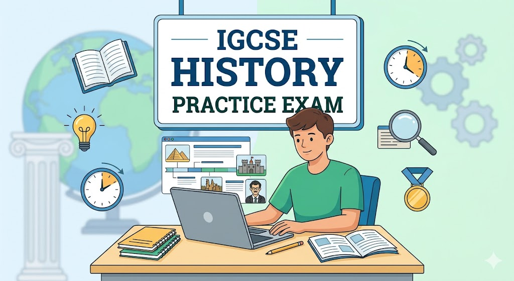IGCSE History Practice Test Banner
