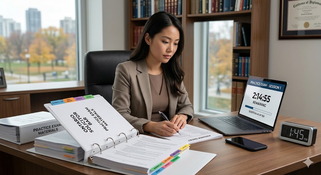 Ontario Solicitor Bar Practice Exam Banner