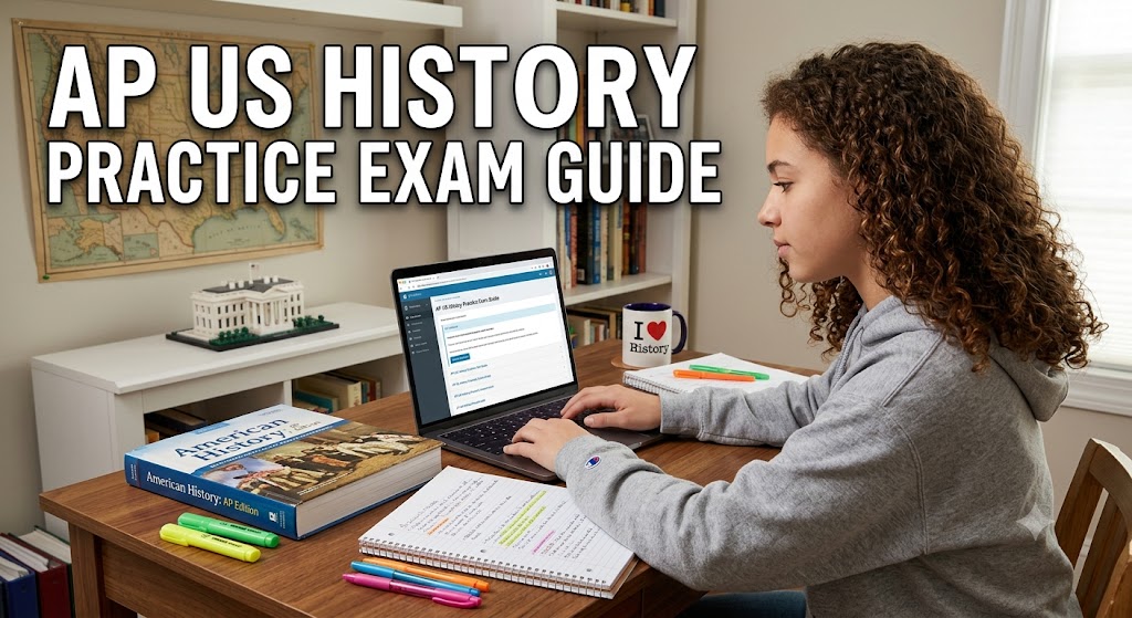 Advanced Placement US History (AP US History) Practice Exam Banner