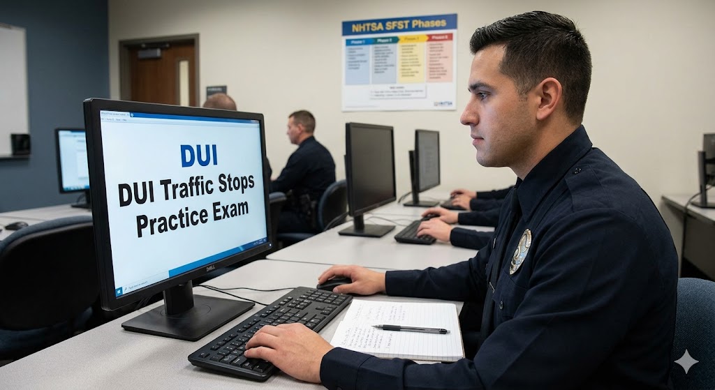 DUI Traffic Stops Practice Test Banner