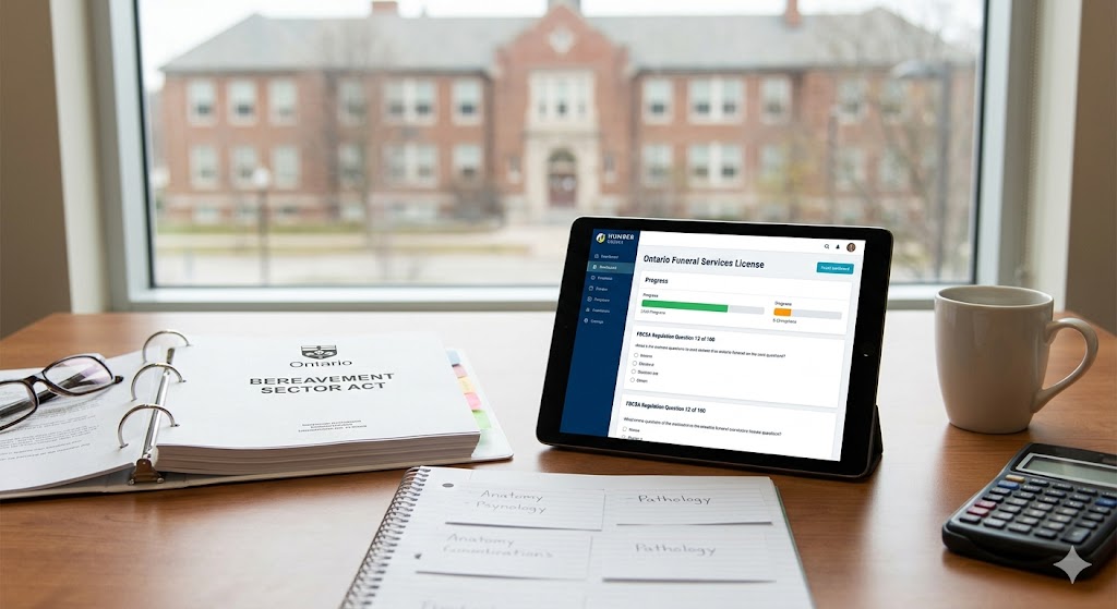 Ontario Funeral Services License Practice Exam Banner