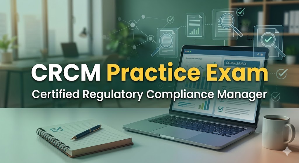 Certified Regulatory Compliance Manager Banner