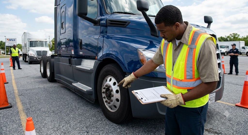 Maryland CDL Pre-Trip Practice Test Banner