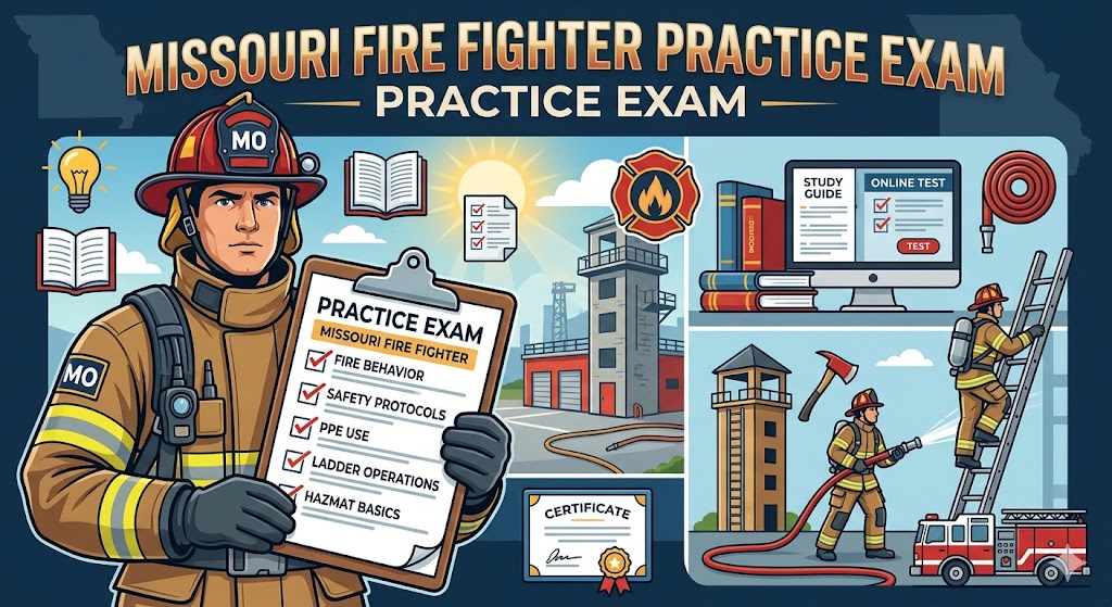 Missouri Fire Fighter Practice Test Banner