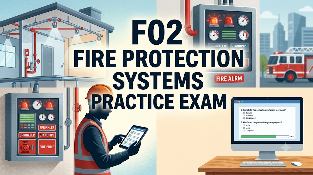 F02 Fire Protection Systems Quiz Banner