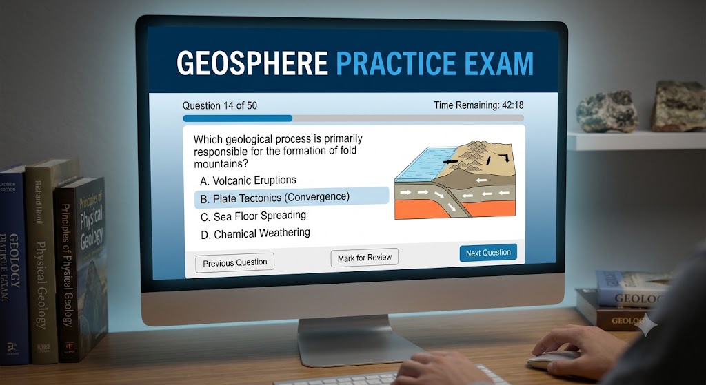 The Geosphere Practice Test Banner