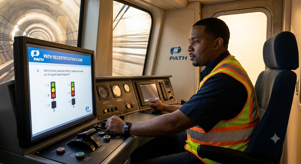 PATH Train Engineer Recertification Practice Exam Banner