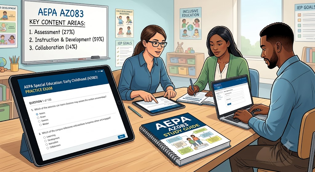 AEPA Special Education: Early Childhood (AZ083) Practice Exam Banner