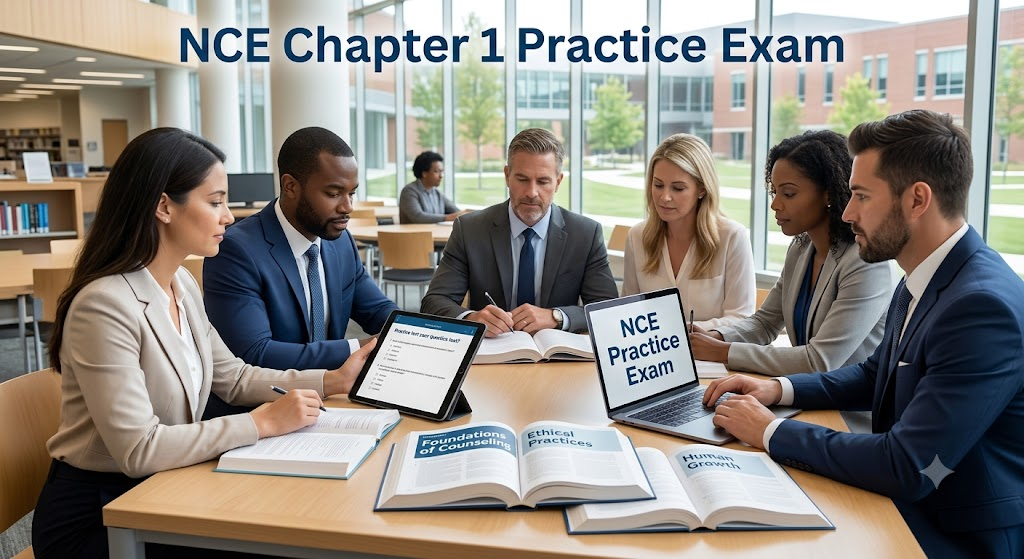 NCE Practice Test – Chapter 1 Questions and Answers Banner