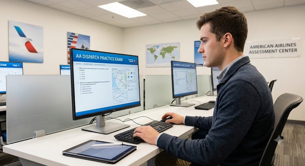 American Airlines (AA) Dispatch Practice Exam Banner