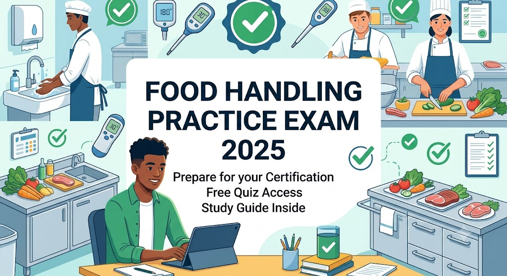 Food Handling Course Practice Test 2025 [Free Quiz] Banner