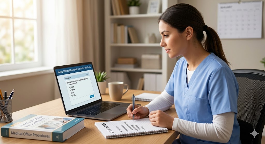 Medical Office Administrative Practice Test Banner