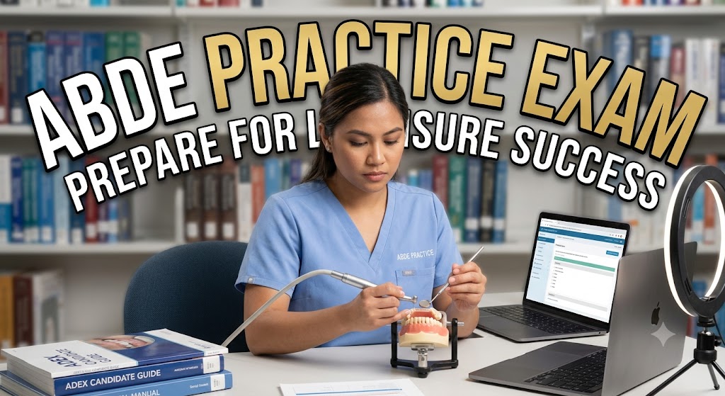 Abde Practice Test & Exam Prep Banner