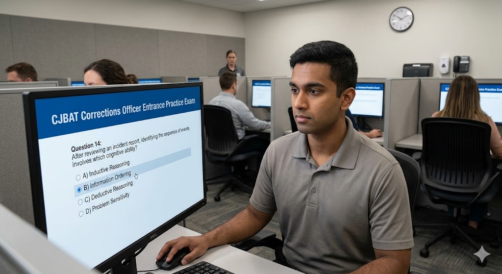 Corrections Officer Entrance (CJBAT) Practice Exam Banner
