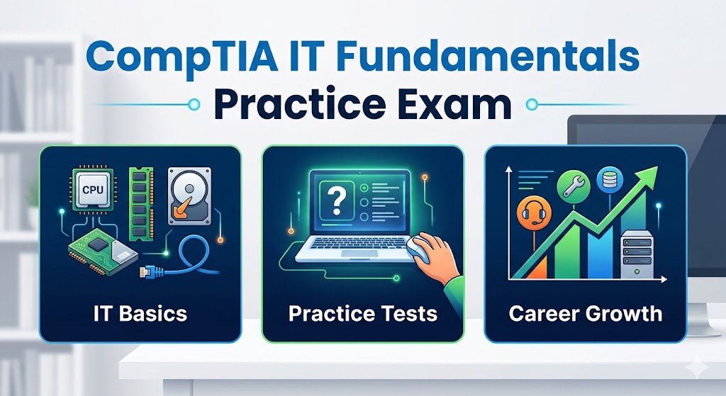 CompTIA IT Fundamentals (FC0-U61) Practice Exam Banner