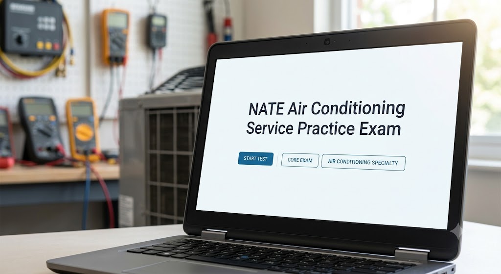 NATE Air Conditioning Service Certification Practice Test Banner