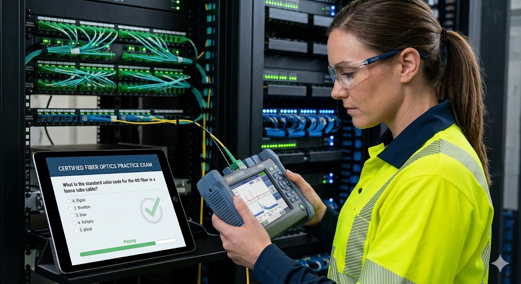 Certified Fiber Optics Practice Exam Banner