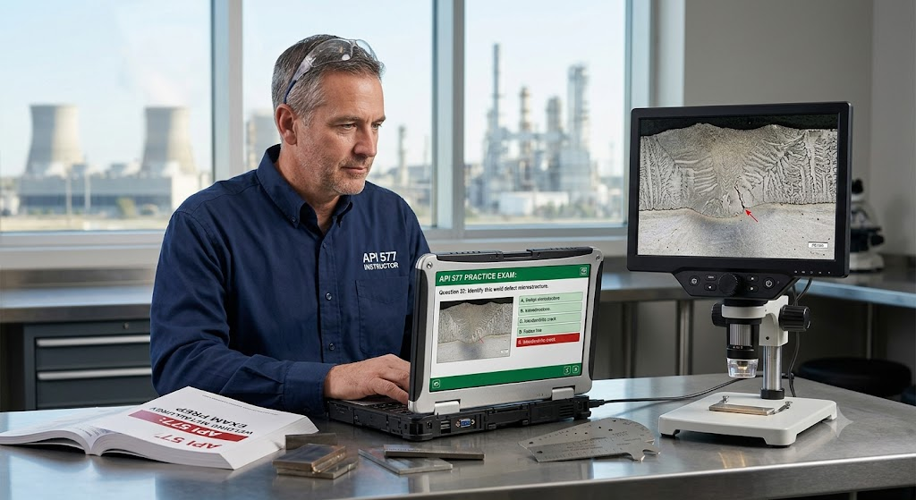 API 577 – Welding Inspection and Metallurgy Inspector Practice Exam Banner
