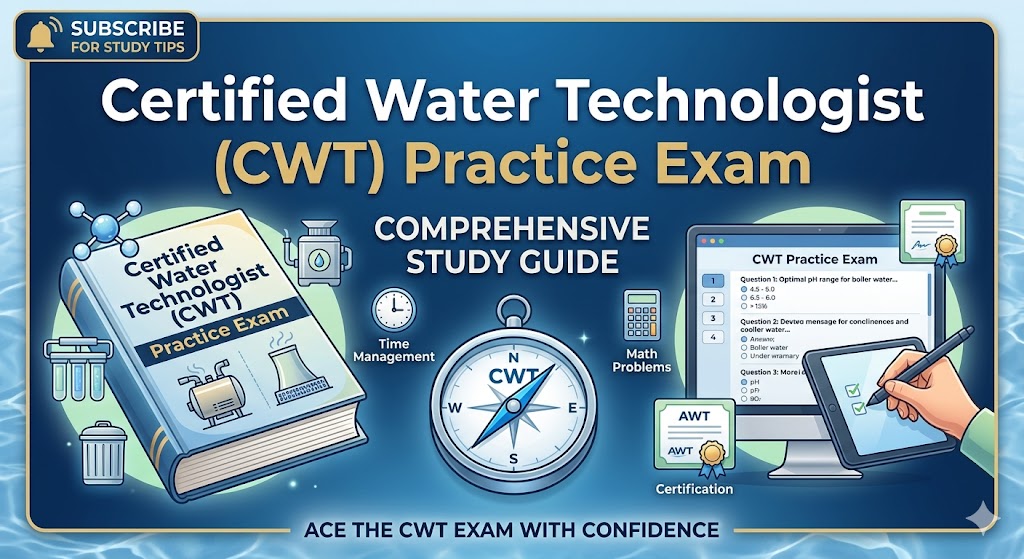 Certified Water Technologist Banner