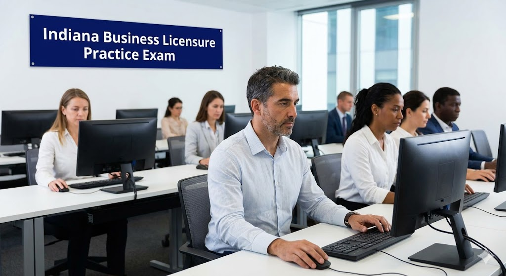 Indiana Business Licensure Practice Test Banner