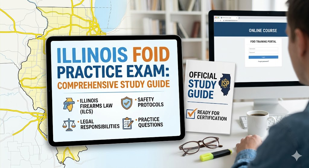Illinois Firearm Owners Identification (FOID) Practice Exam Banner