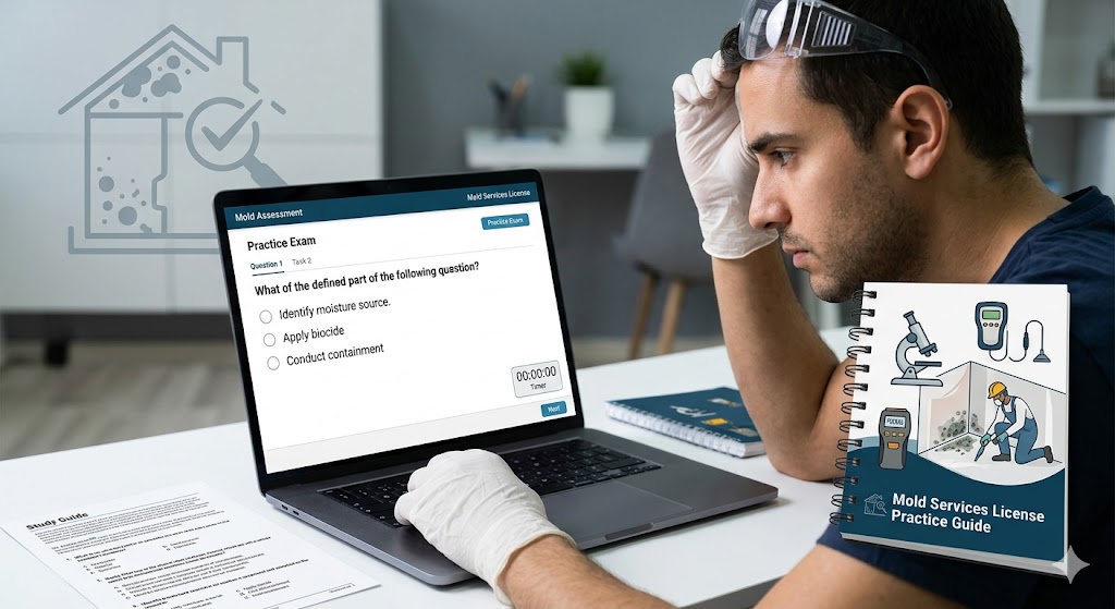 Mold Services License Practice Exam Banner