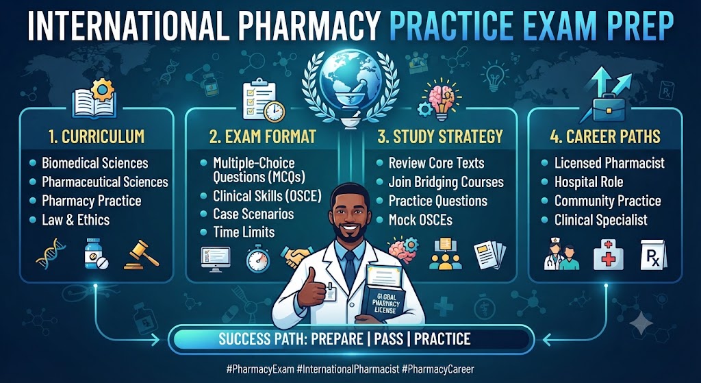 Pharmacy Practice Test & Exam Prep | International Banner